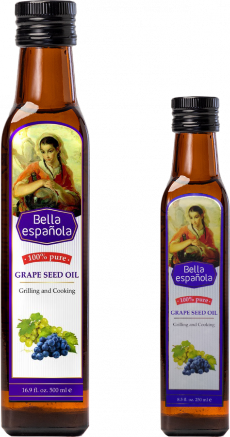 Масло виноградной косточки Bella Española рафинированное