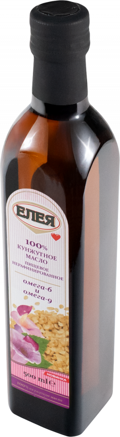 Кунжутное масло «ЕЛЕЯ» холодного отжима нерафинированное,