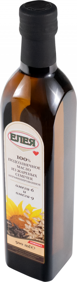 Масло из жареных семечек «ЕЛЕЯ» подсолнечное нерафинированное,