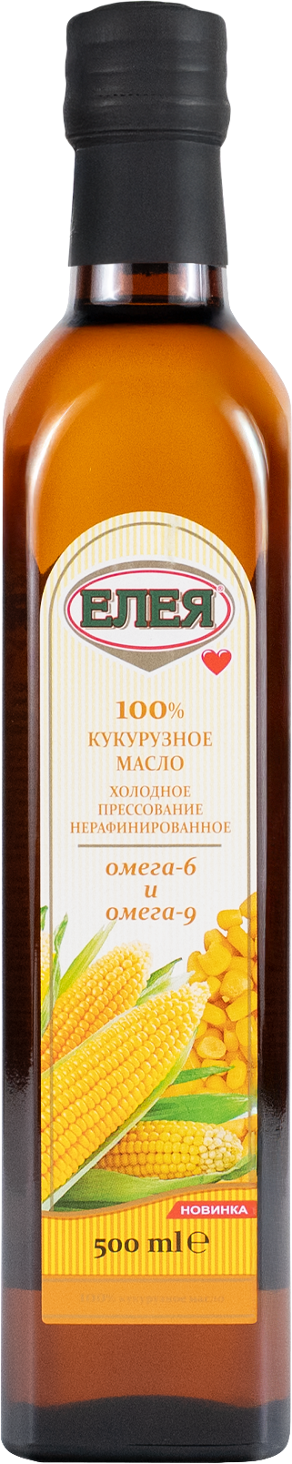 Кукурузное масло «ЕЛЕЯ» холодного отжима